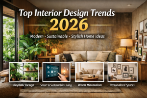 Top Interior Design Trends 2026: Modern, Sustainable & Stylish Home Ideas